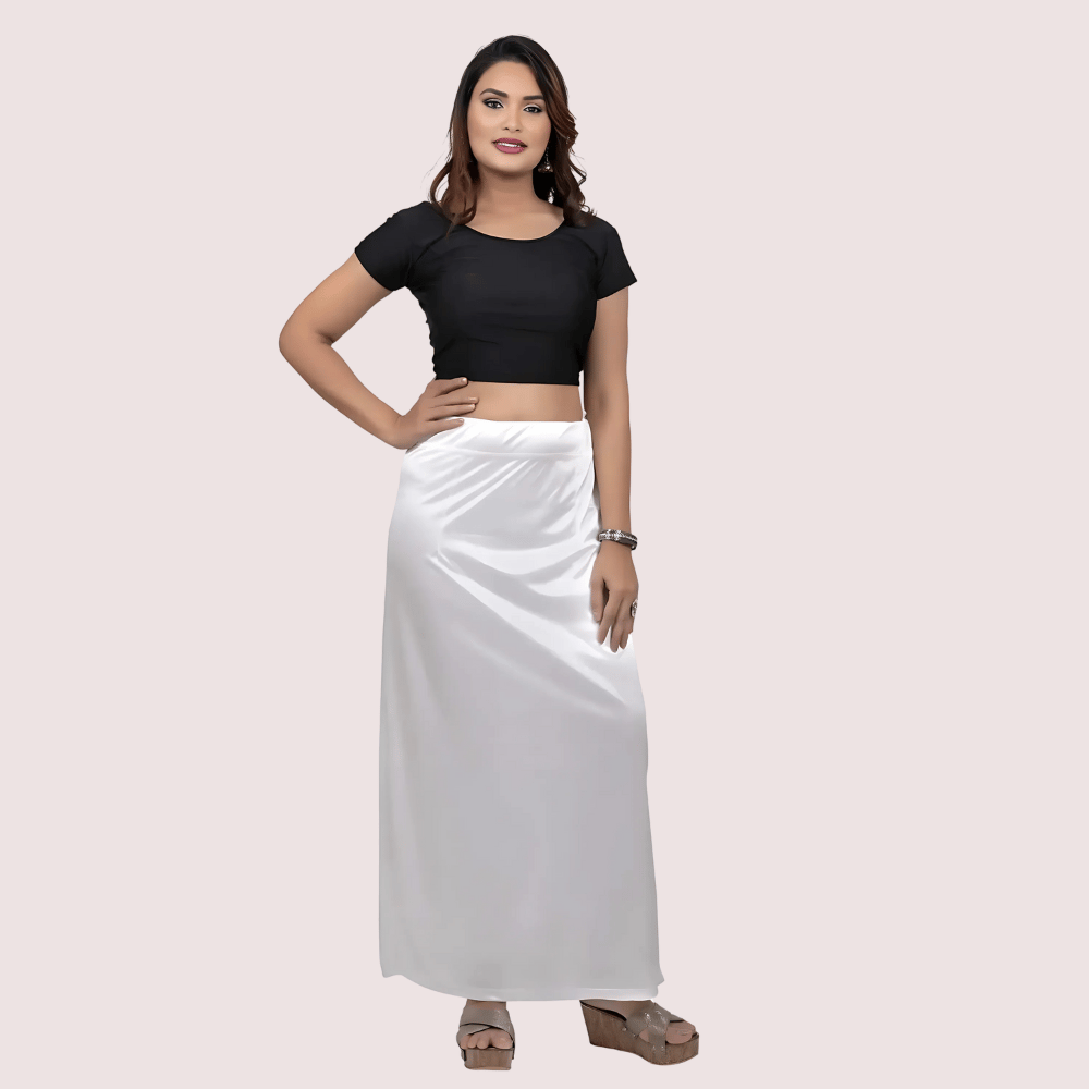Satin Saree's Petticoat for Women - Sarees | Buy online on ZillyBuy