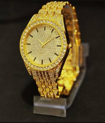 Renaissance Traders Gold Metal Analog Men's Watch