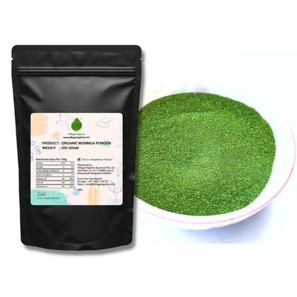 Organic Moringa Powder - 250g Organic Moringa Powder - 250g