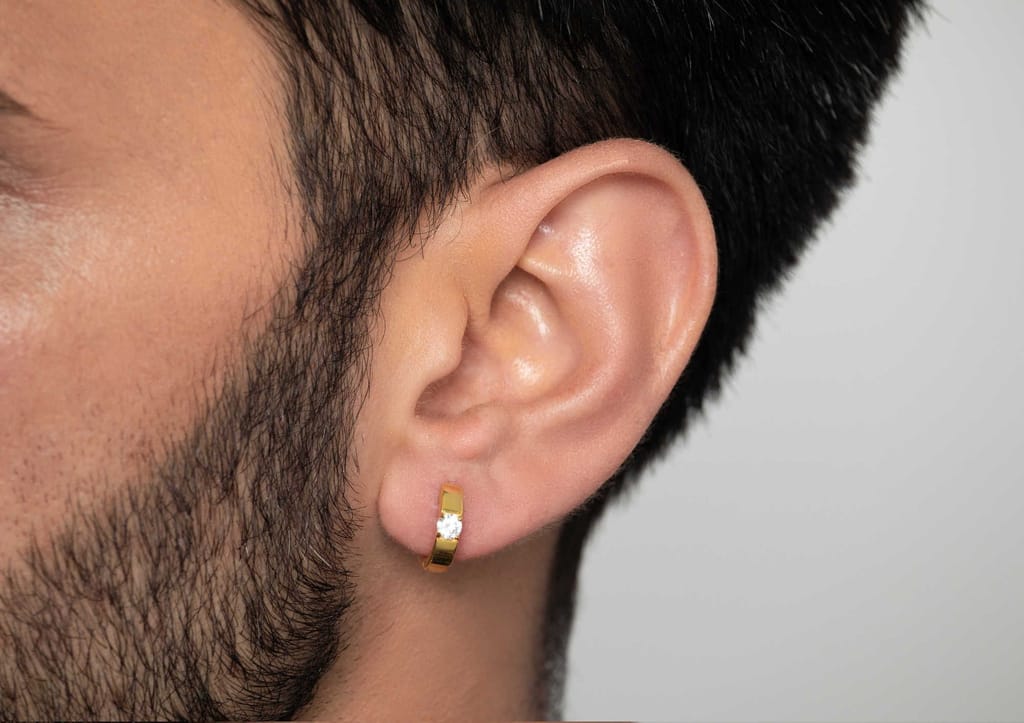 Round Solitaire Bali For Men (1 Pc Only)