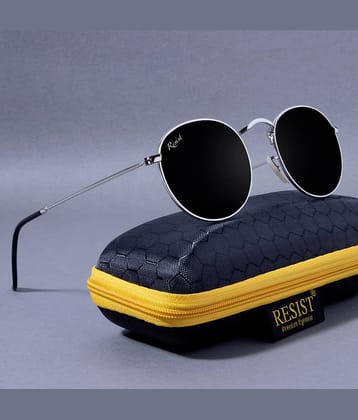 RESIST EYEWEAR Silver Round Sunglasses ( Pack of 1 )