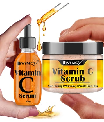 LIVINCY Face Serum Vitamin C Radiant Glow For All Skin Type ( Pack of 2 )
