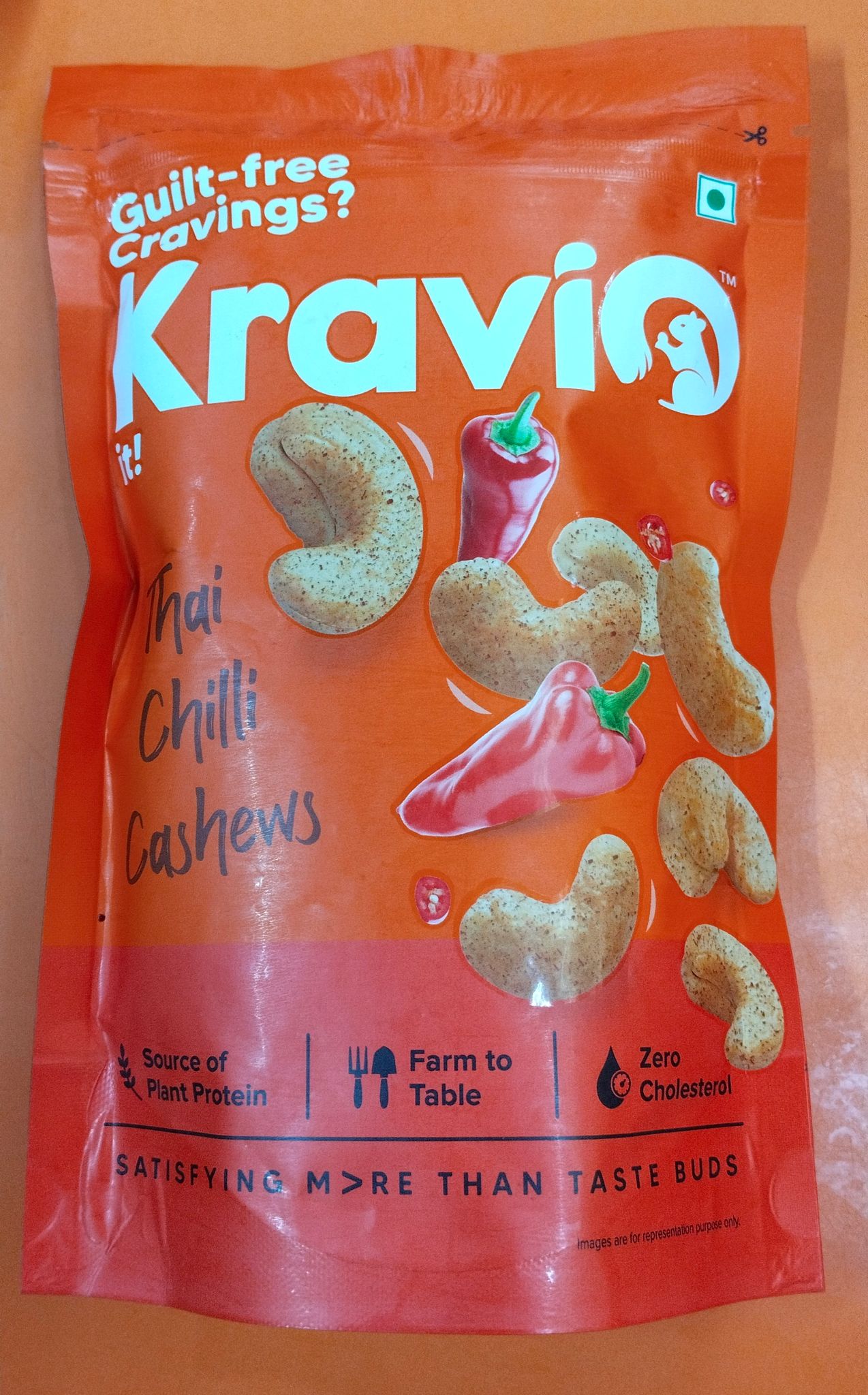 Kravio Thai chilli cashews 200 g