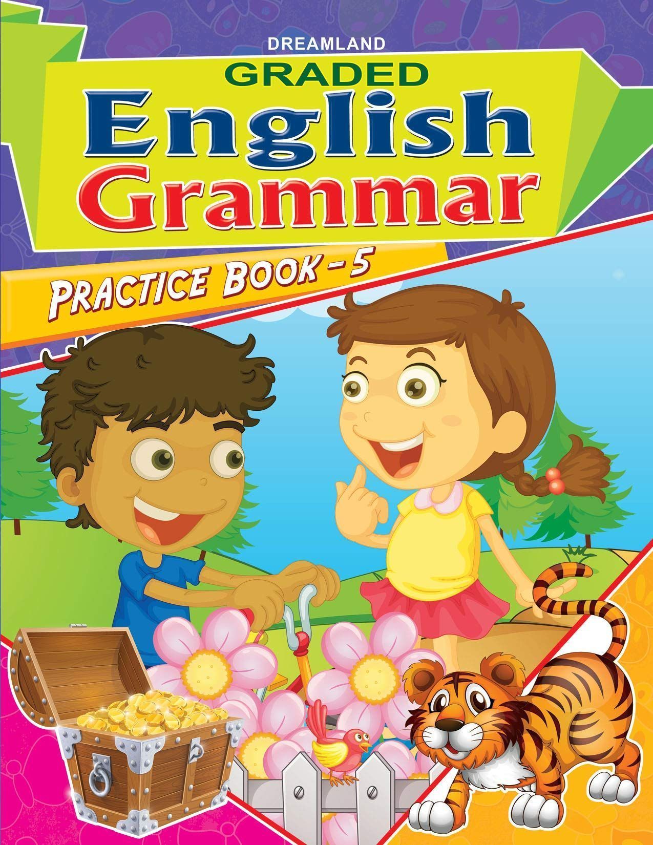 Graded Eng Grammar Practice Book - 5 [Paperback] Dreamland Publications