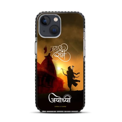 Ayodhya Ram Mandir iPhone 13 Mini Stride Phone Case-Stride