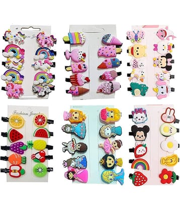 Blubby Multi Hair Clip ( Pack of 20 )