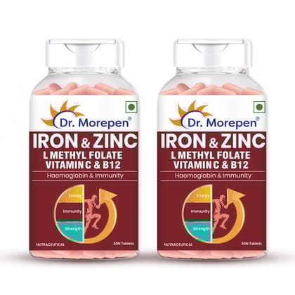 IRON & ZINC TAB 60S (PACK OF 2)