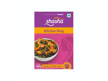 Shasha Kitchen King Masala - 100gm
