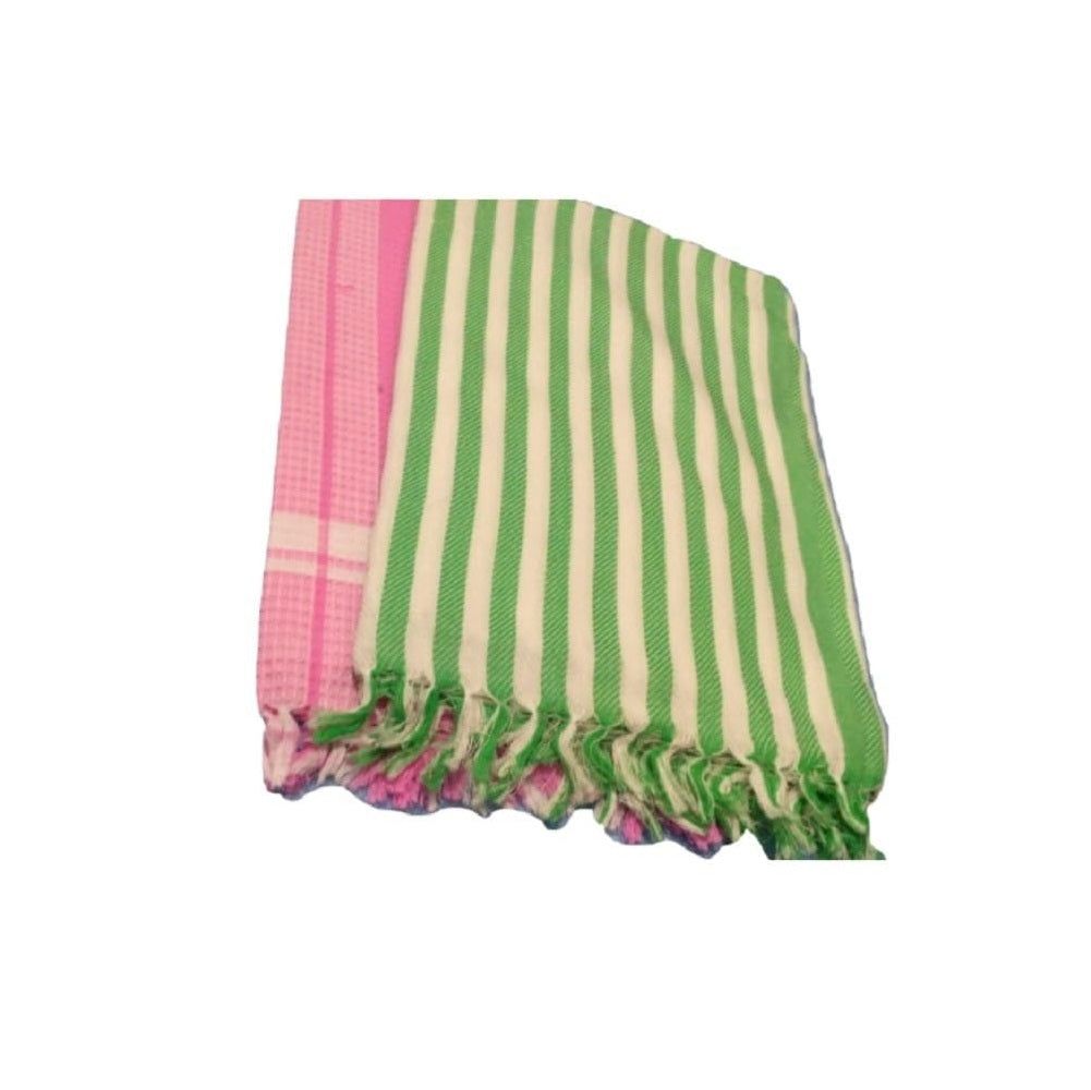 Bath Towels, Multicolor, (Pack Of 2)