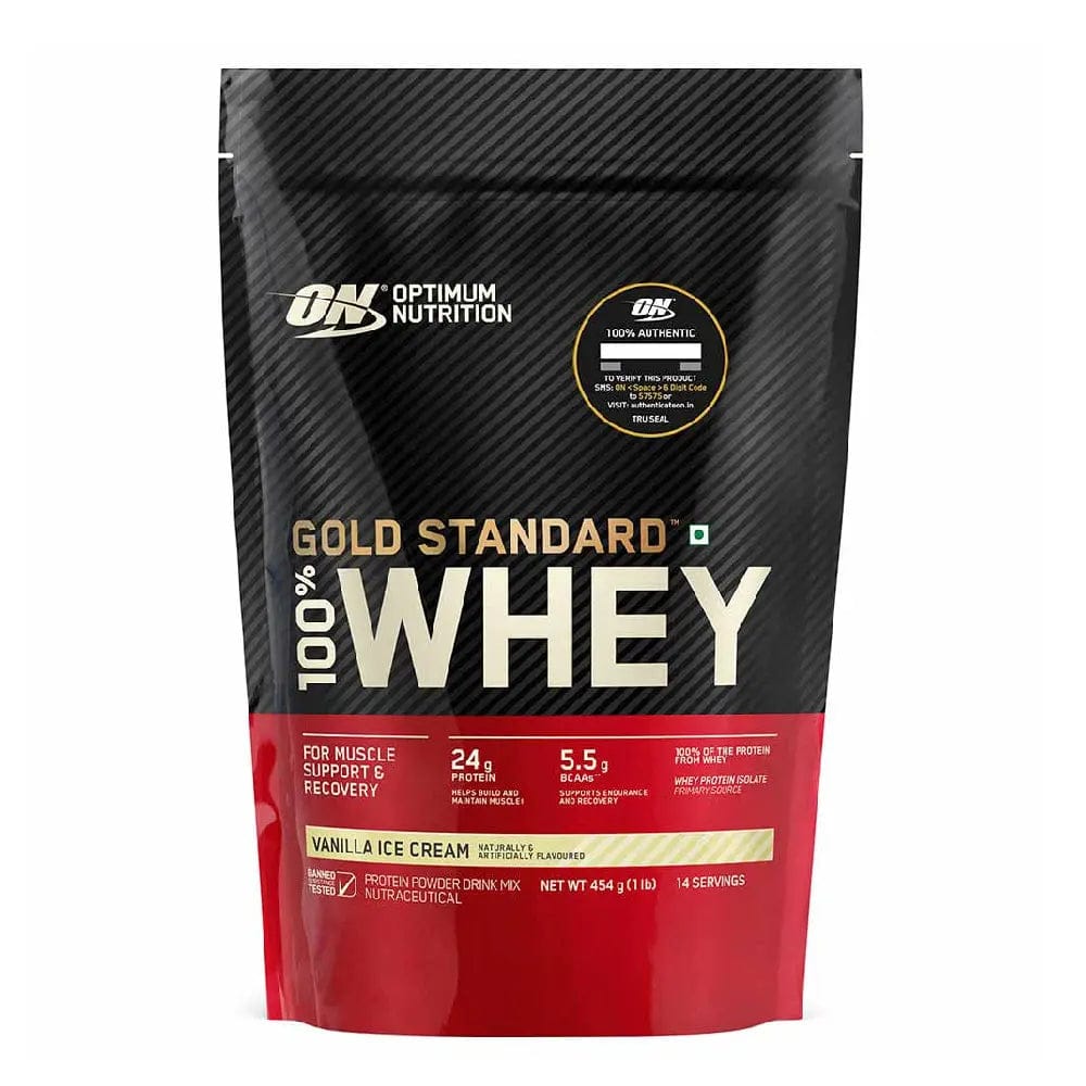 Optimum Nutrition Gold Standard 100% Whey-454 g / Vanilla Ice Cream