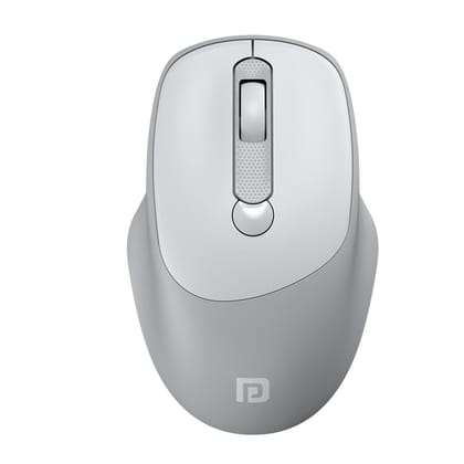 Portronics Toad 34 Wireless Mouse with 2.4 GHz Wireless Adjustable Sensitivity(White)