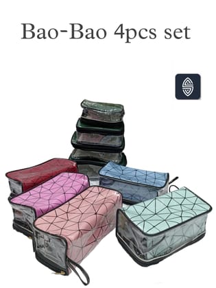 Makeup Pouch 4 Pcs Set