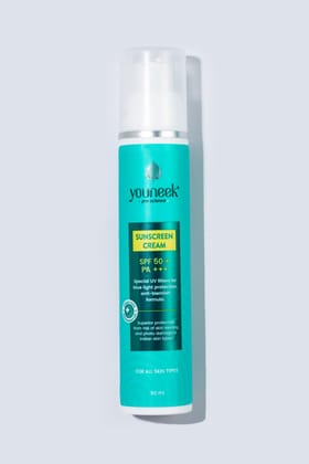 Youneek Pro Science SPF 50+/PA +++ Sunscreen Cream, 50 ml Youneek Pro Science SPF 50+/PA +++ Sunscreen Cream, 50 ml