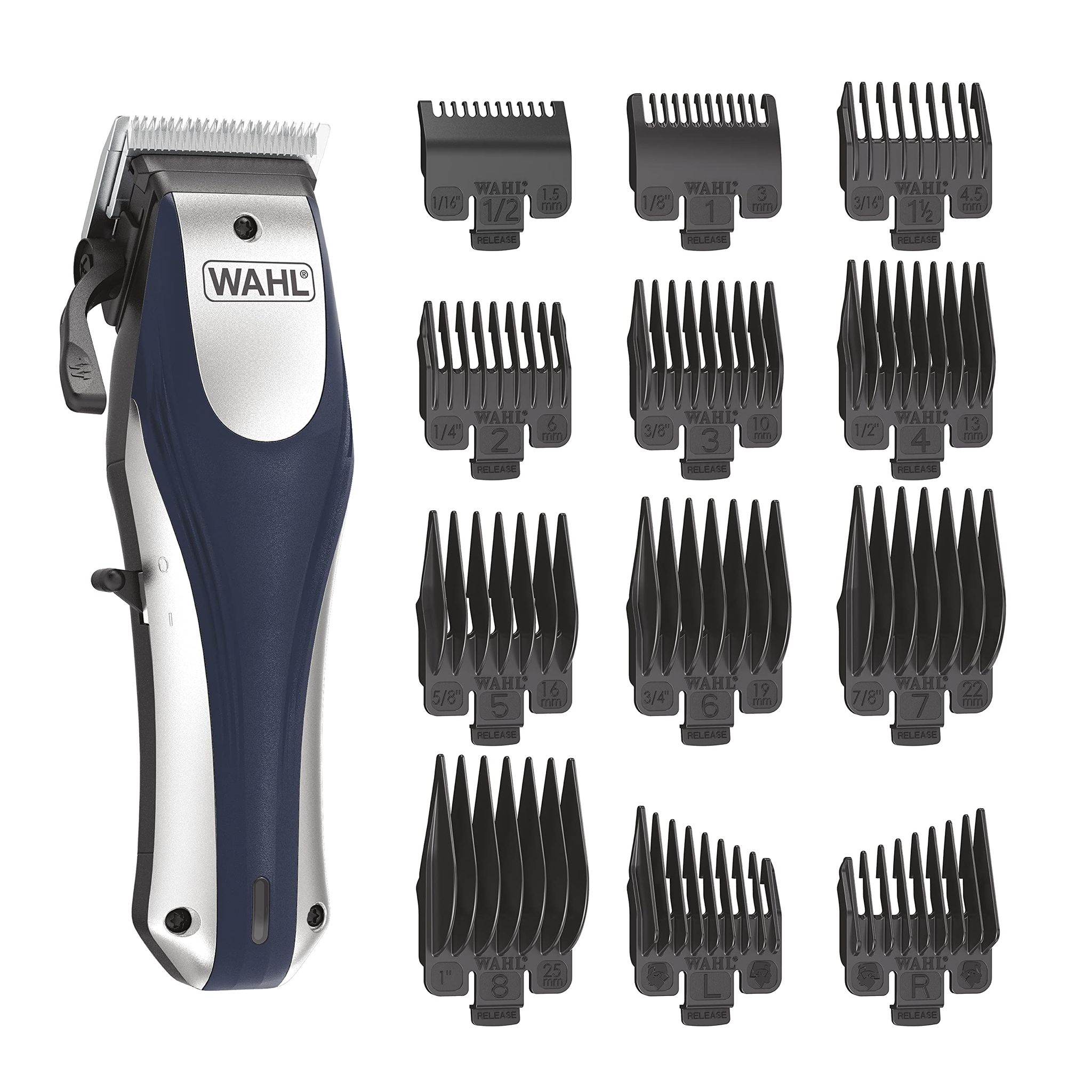 Wahl Lithium Ion Pro Rechargeable Cord/Cordless Hair Clippers for Men, Woman, & Children with Smart Charge Technology for Convenient at Home Haircutting - Model 79470 Wahl Lithium Ion Pro Rechargeable Cord/Cordless Hair Clippers for Men, Woman, & Childre