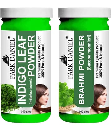 Park Daniel  Indigo Leaf    & Brahmi   Powder Hair Mask 200 g Pack of 2