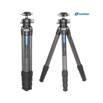 Leofoto LS-324C Plus  LH-40PCL Ball Head Kit 4S  Carbon Layer Tripod Super Stability Compact Size