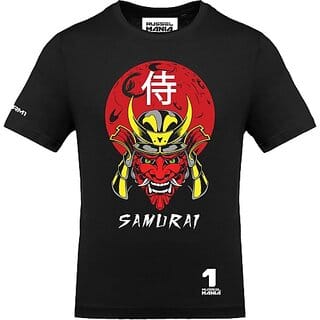 FastB Men Printed Round Neck Black T-Shirt