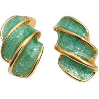 Stud Earring (Green)
