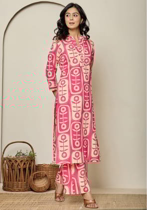 Rasbery BloomPod Co-ord Set-S