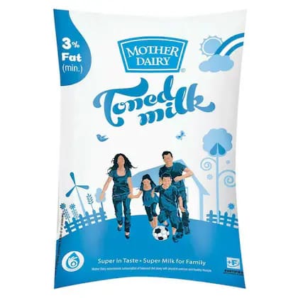 Mother dairy milk  1 L