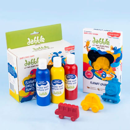 Dabble Gift Pack | Chunkies + Finger Paints Dabble Gift Pack | Chunkies + Finger Paints
