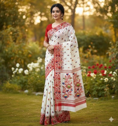 Bengal Jamdani (Phool Buti)