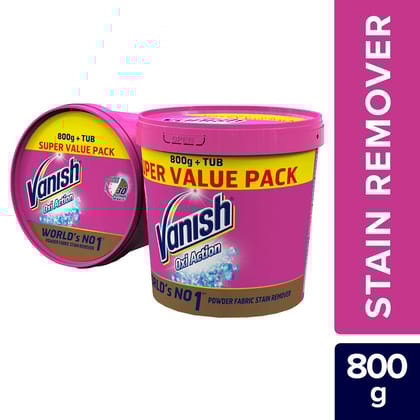 Vanish All In One Detergent Boosting Add-On Powder And Stain Remover - 800 G