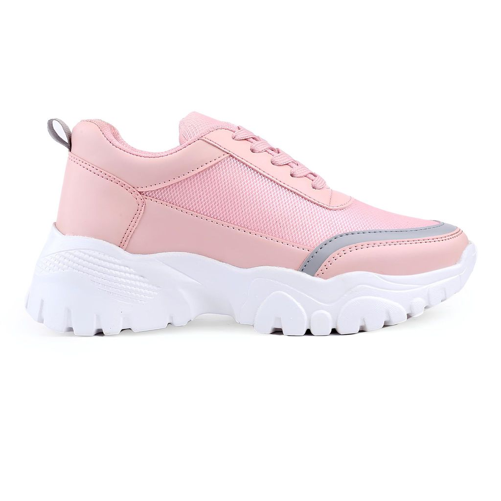 Latest Stylish Women’s Pink Casual Sneakers|Sports Shoes For Girls & Women