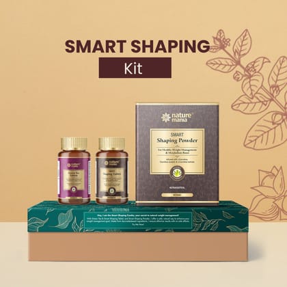 Nature Mania Smart Shaping Kit | Weight Loss kit for Men and Women | Fat Burner Combo