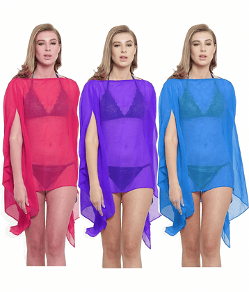 R L F Chiffon Multi Color Cover ups