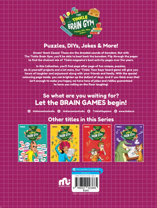 The Tinkle Brain Gym #1 : Puzzles, DIYs, Jokes & More! The Tinkle Brain Gym #1 : Puzzles, DIYs, Jokes & More!