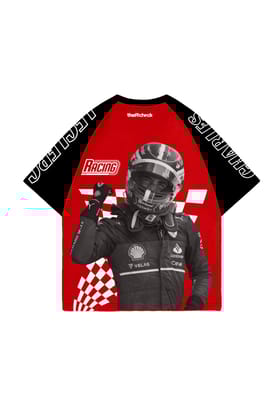 Charles Leclerc V2 Raglan Oversized T-shirt-S