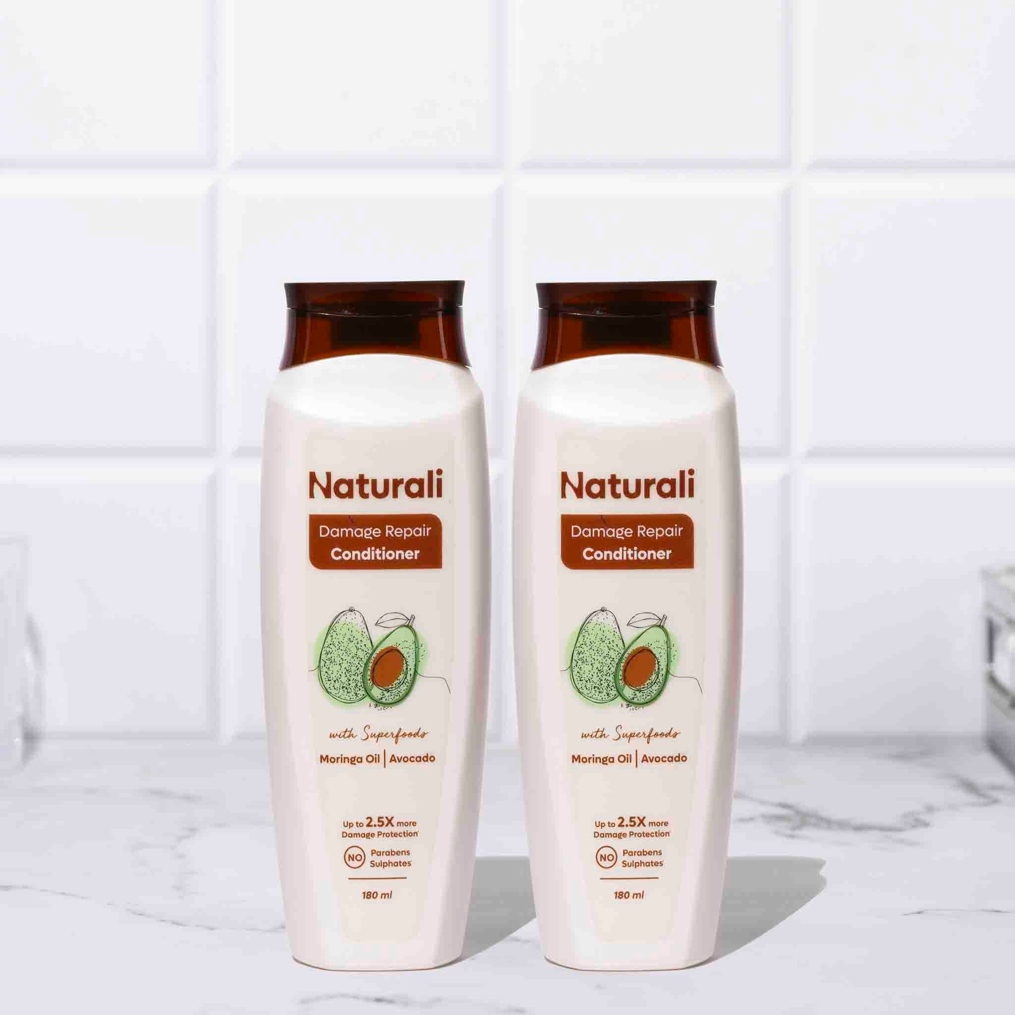 Naturali Damage Repair Conditioner (Pack of 2)-180ml x 2