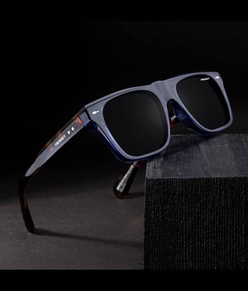 RESIST EYEWEAR Blue Square Sunglasses ( Pack of 1 )