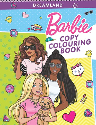 Barbie Copy Colouring Book [Paperback] Dreamland Publications