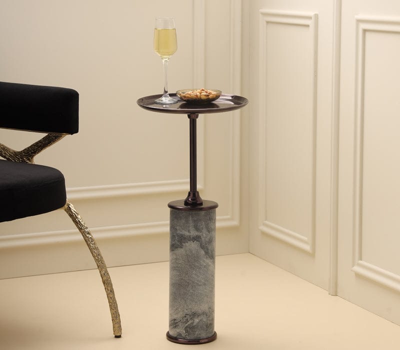 Luxe Textured Martini Table