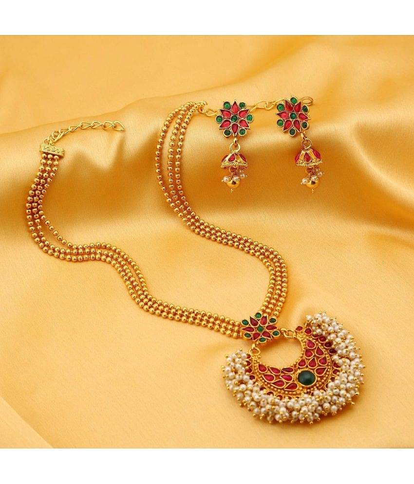 Sukkhi Multicolour Alloy Necklace Set for Women