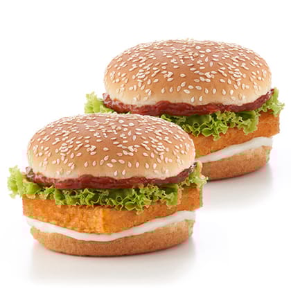 Paneer burger combo (for 2)