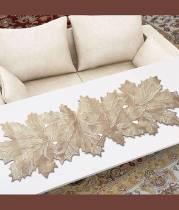 PVC 4 Seater Table Runner ( 92 cm x 33 cm ) Single - Gold