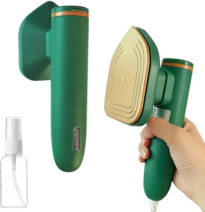 Portable Handheld Steam Iron Machine, Ironing Mini Handheld Press Support Dry And Wet Cloths, Micro Steam Iron For Fabric Clothes, Garments For Home & Travel, Wrinkles Removing Steamer Portable Handheld Steam Iron Machine, Ironing Mini Handheld Press Sup