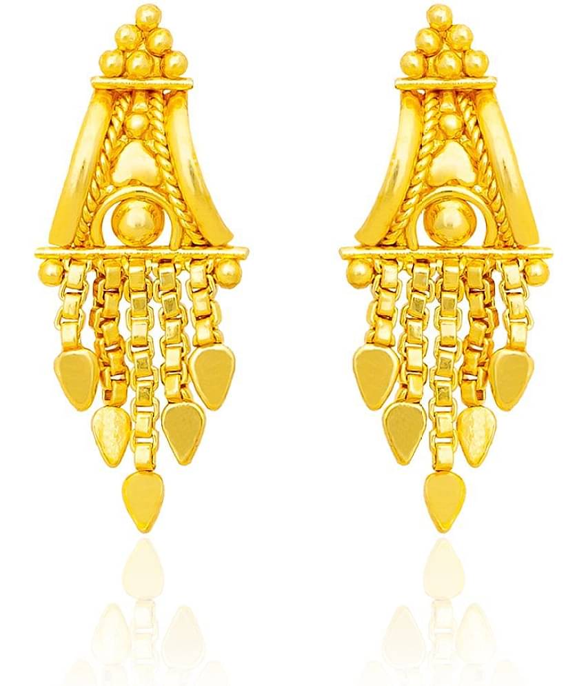 LUV FASHION White Stud Earrings ( Pack of 1 )