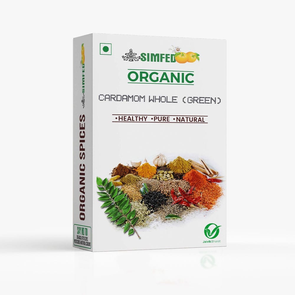 SIMFED Organic Green Cardamom 50g