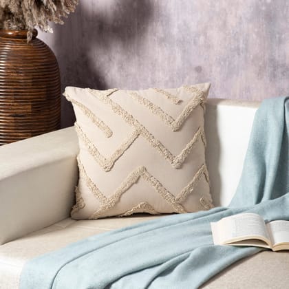 Beige Dreams Cushion Cover-16"x16"