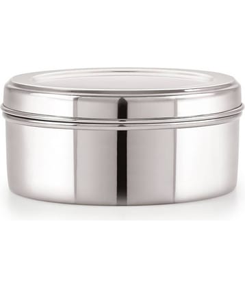 Neelam Dabba Puri 8 (26G) Steel Silver Food Container ( Set of 1 )