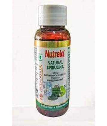 Patanjali NUTRELA  NATURAL SPIRULINA 60 TABS ( PACK OF 2)
