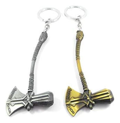 KD COLLECTIONS Avengers Thor Axe Keychain Combo - Pack of 2 Keychains KD COLLECTIONS Avengers Thor Axe Keychain Combo - Pack of 2 Keychains