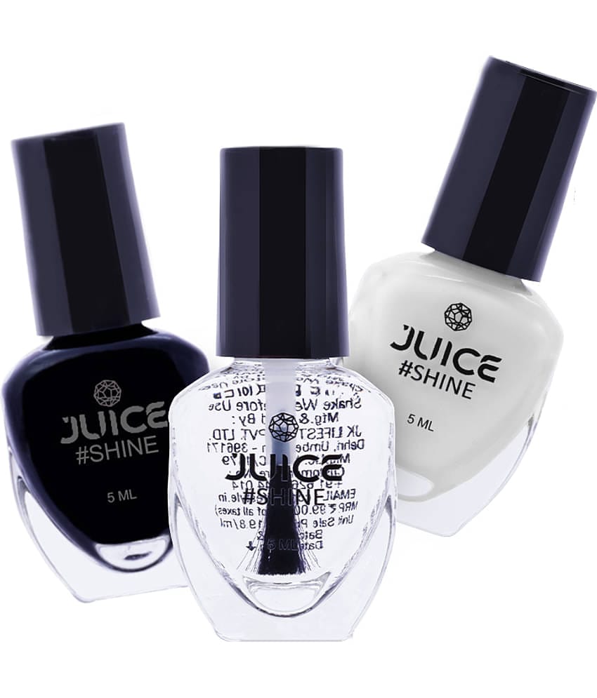 Juice - Multi Glossy Nail Polish Kit ( Pack of 3 )