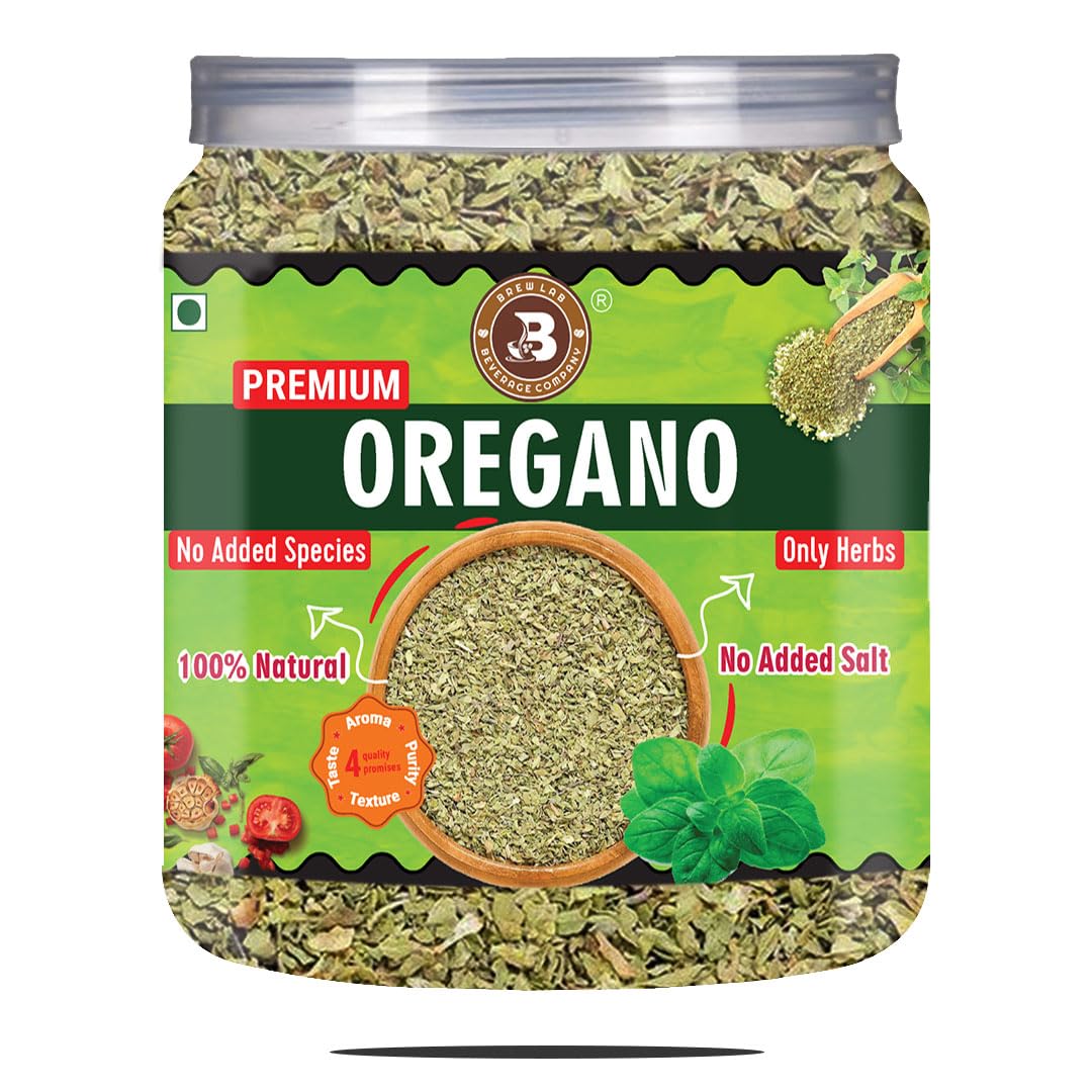 Brew Lab Premium Oregano || 100% Natural Herbs No Added Salt & Spices Rich In Antioxidants || (250 g)