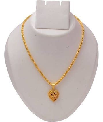 Jewar Mandi - Golden Pendant ( Pack of 1 )