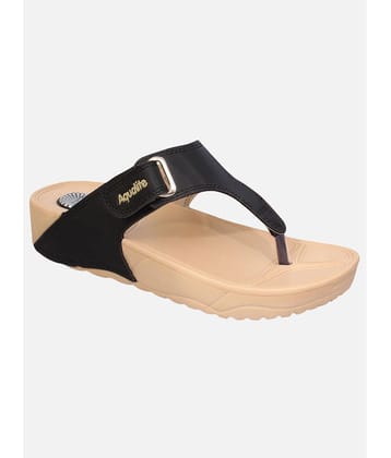 Aqualite Black Flats - None